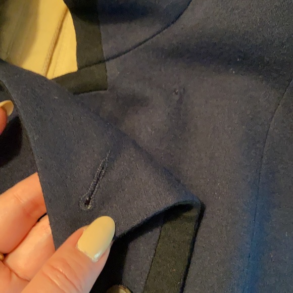 Rag & Bone Navy Wool Double Breasted Jacket - Picture 8 of 8